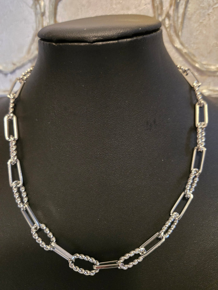 Stainless Steel Link Necklace