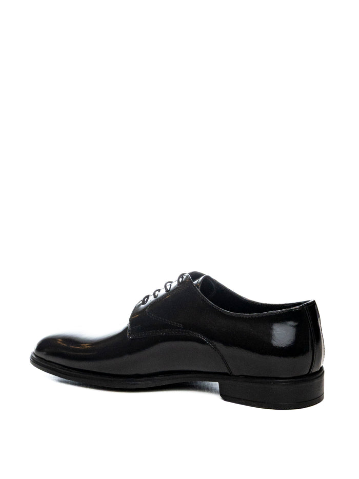 PICCADILLY Stringata derby spazzolato nero 40420 ABRAS-NERO