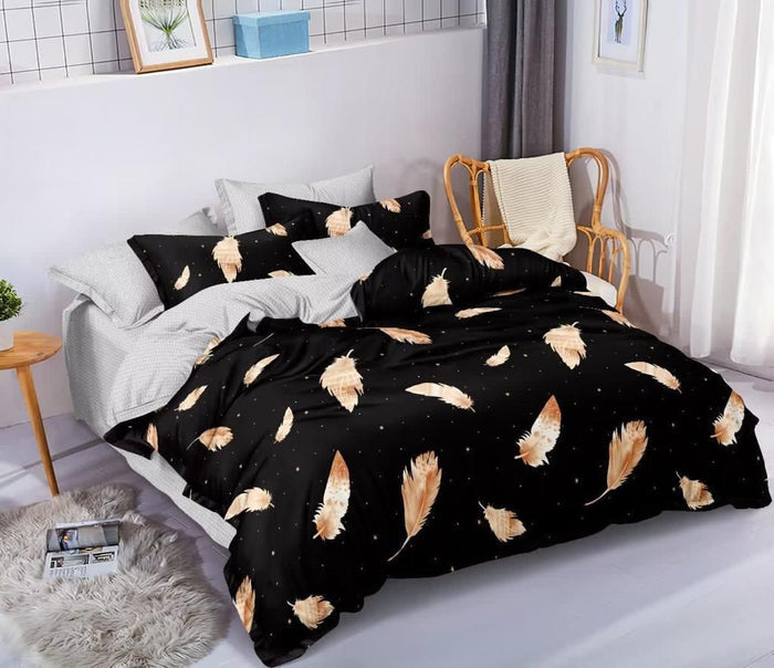 Teal Peacock 4pc Duvet Set – 5x6