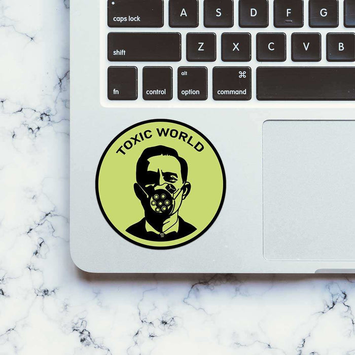 Toxic World Sticker - Stickers | STICK IT UP