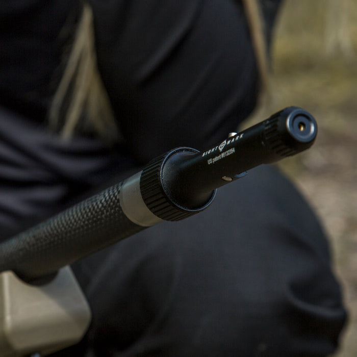 Triple Duty Universal Boresight with Red Laser