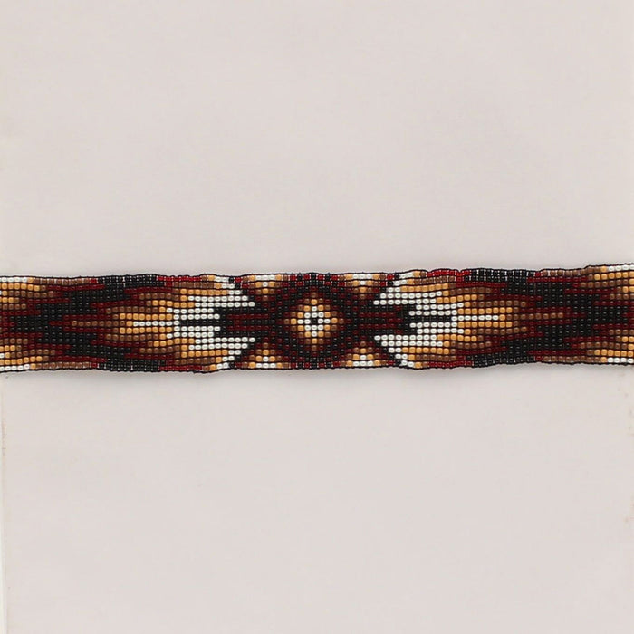 Twister 0274202 Hatband Beaded Stretch Brown