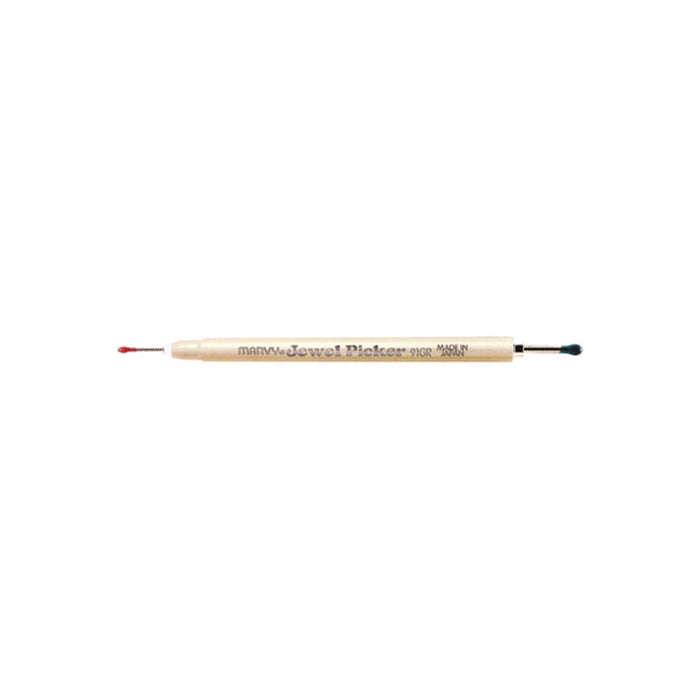 Uchida - Jewel Picker Double Ended. Great for jewel making, beading, scrapbooking, paper crafts and more. Easy to pick up gems, crystals, rhinestones, beads, punch outs, confetti and glitters! Contains one jewel picker with a small tip and a large tip. Available at Embellish Away located in Bowmanville Ontario Canada.