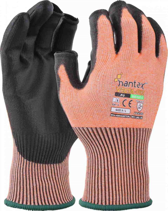 Vecta-12 - Orange Part Fingerless