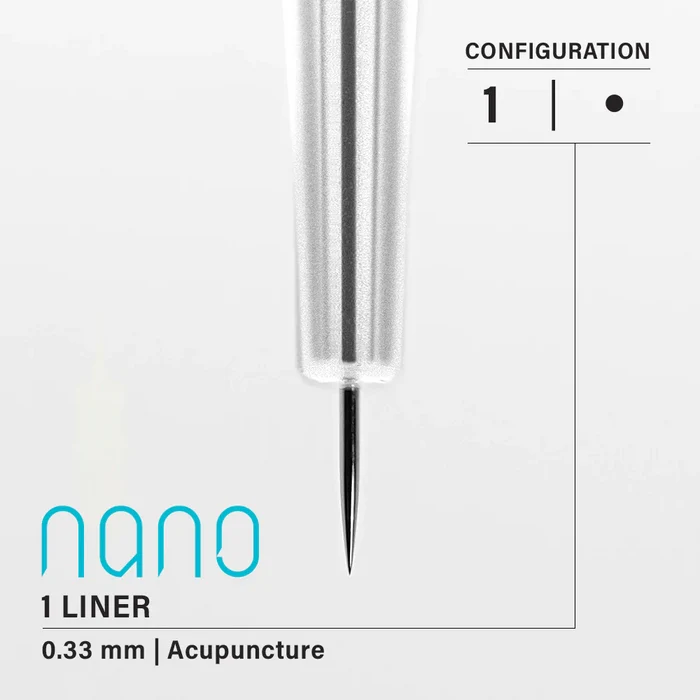 Vertix Nano 1 Liner Accupuncture .33 mm Supreme Permanent