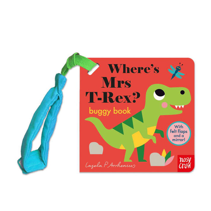 Where's Mrs T-Rex? (Felt Flap Buggy)