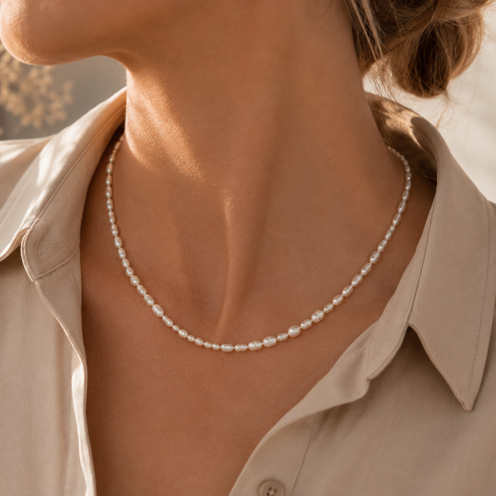 Wolff Jewelry - Mini Pearl halskæde