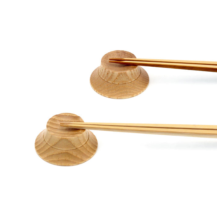 Wood Chopsticks Rest (Mount Fuji)