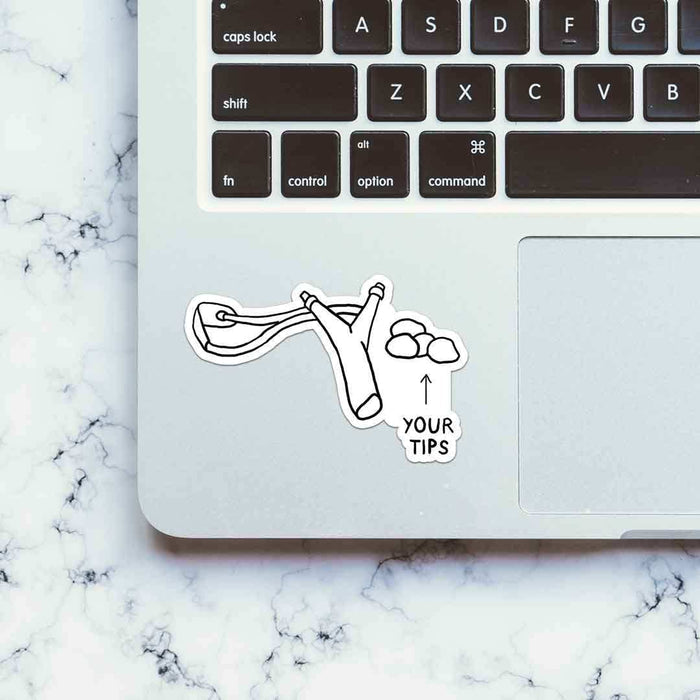 Your Tips Sticker - Stickers | STICK IT UP
