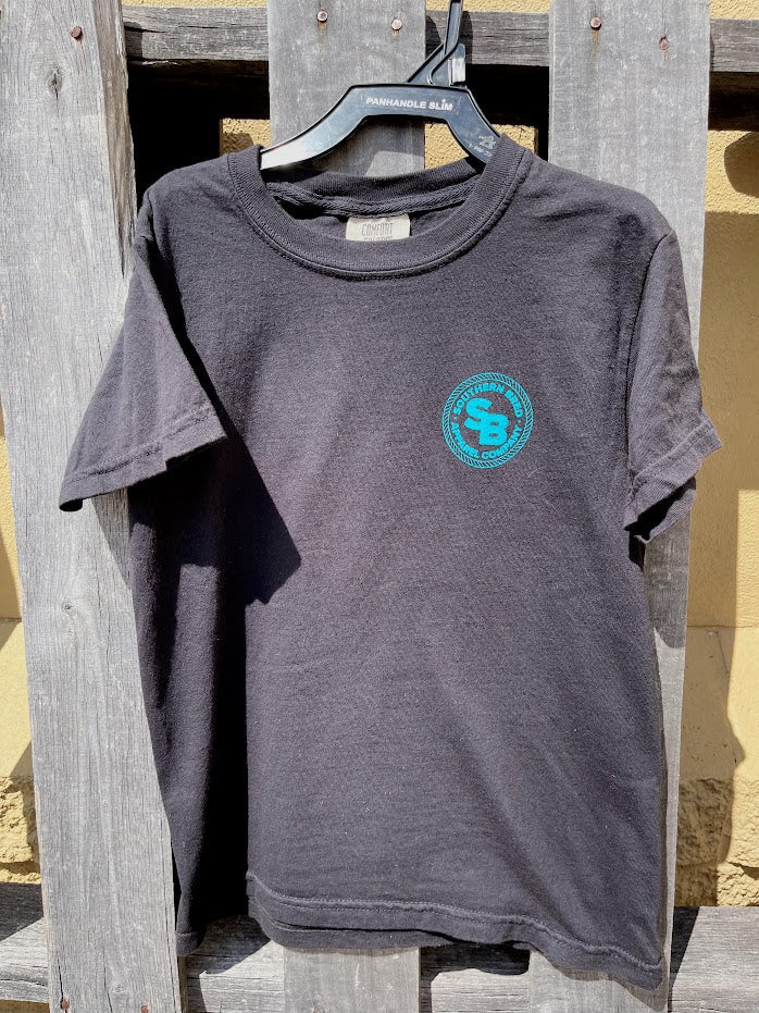 Youth Southern Bred “Longhorn" Apparel Co. Comfort Color T-Shirt (2 Colors)