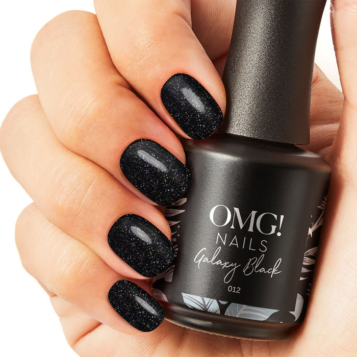 012 Galaxy Black Gel Polish