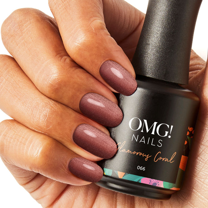 066 Glamorous Coral Gel Polish