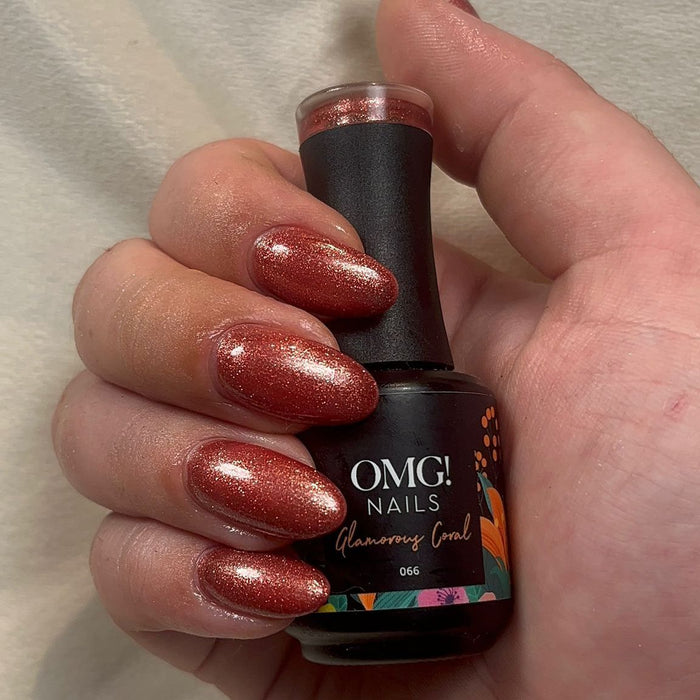 066 Glamorous Coral Gel Polish