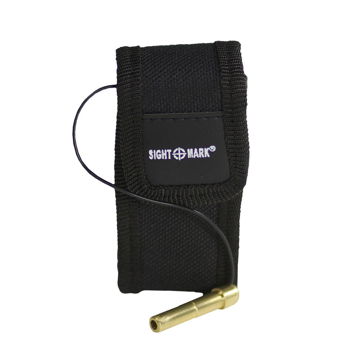 .22 LR boresight protective carrying case for secure storage and field transport