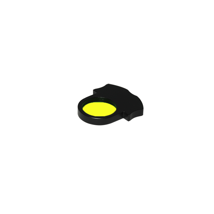 24mm Microscope Filter (Yellow), SKU MT18025531, three quarter front view