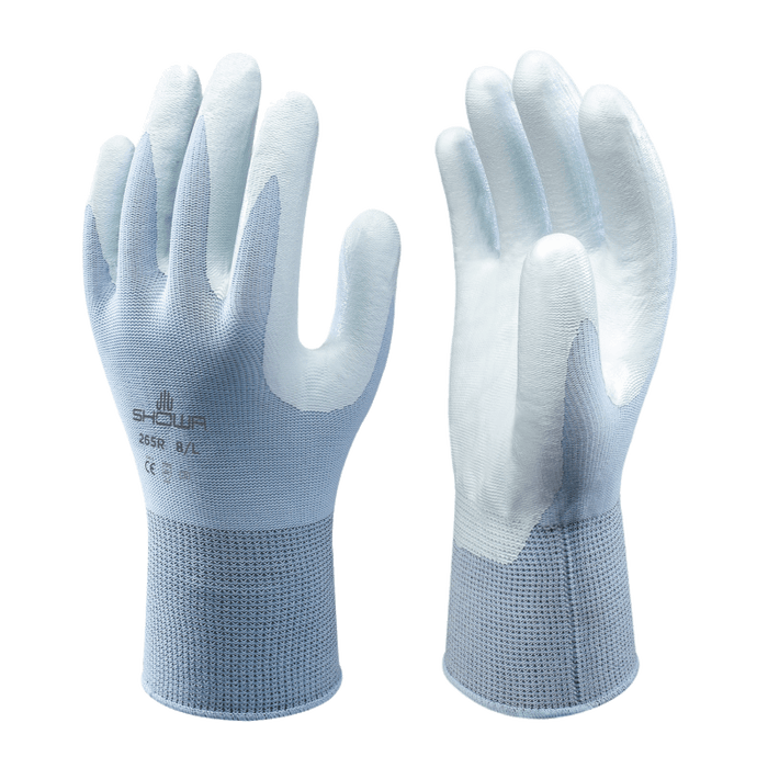 265R - Lightweight, Low Lint Glove with Nitrile Coated Palm and Long Cuff