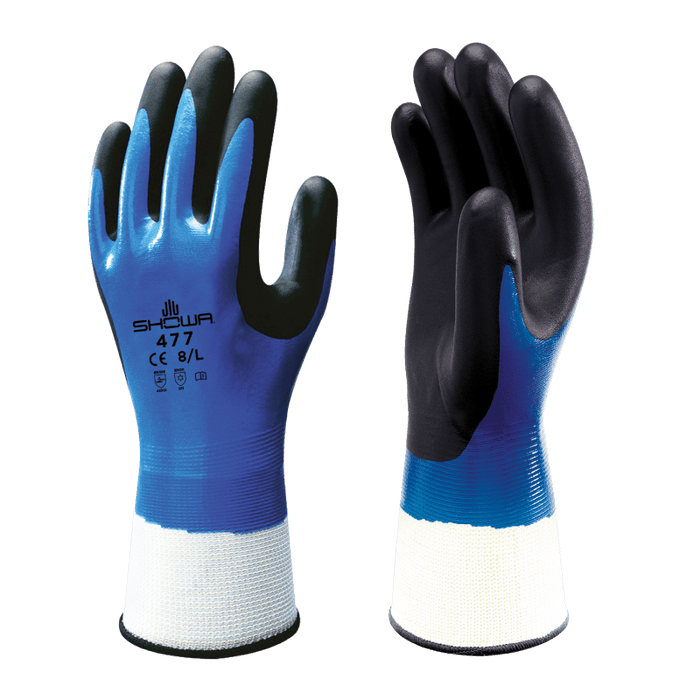 477 - Fully Insulated Glove with Nitrile Coating & Foam Nitrile Grip