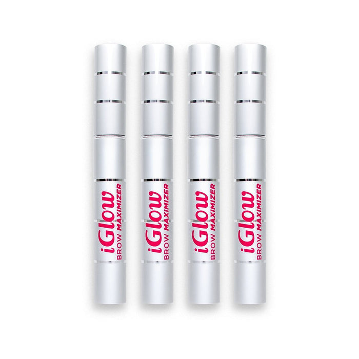 4x iGlow Brow Maximizer - Brow Serum, 4 ml - iGlow Cosmetics