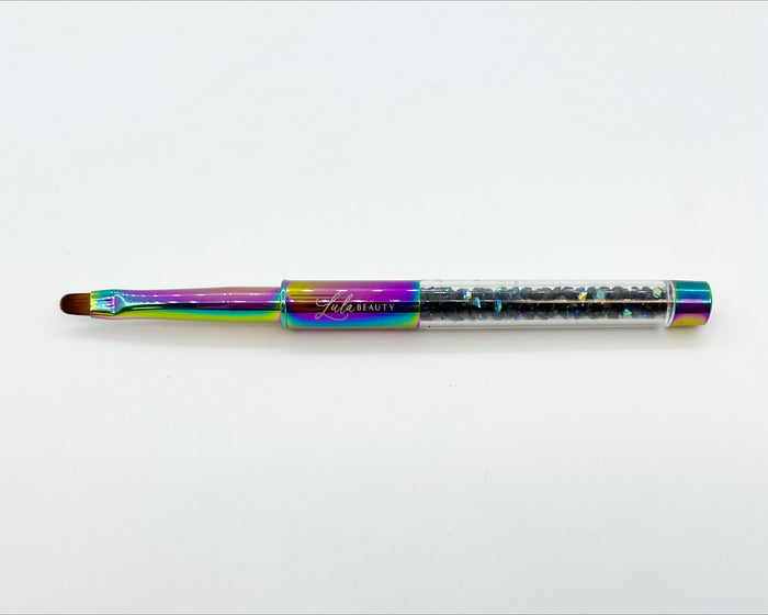 #5 Gel Brush - Oil Slick Handle | Lula Beauty