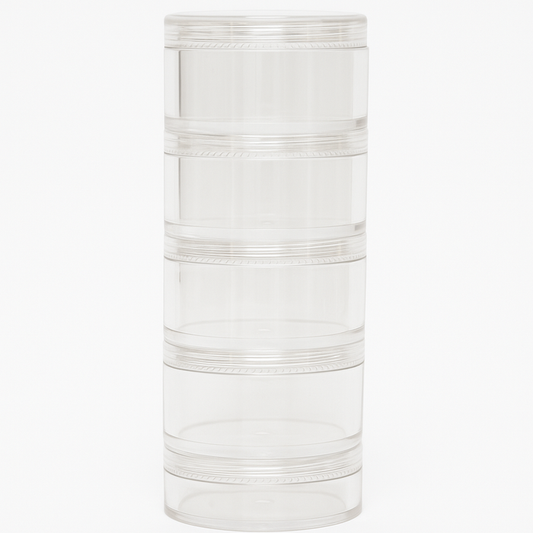 5 Tier Stackable Travel Jar