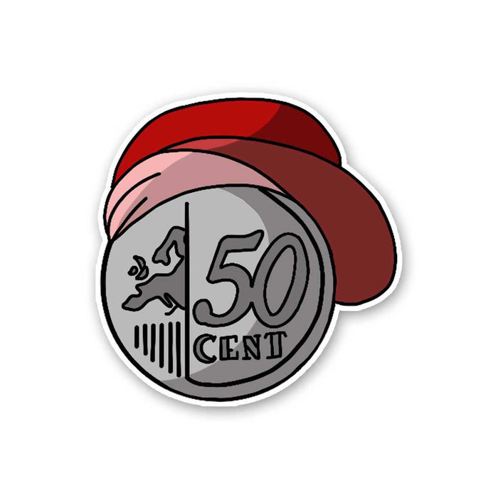 50 Cent Sticker - Stickers | STICK IT UP