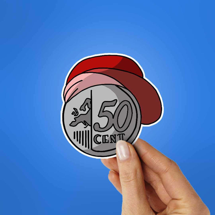 50 Cent Sticker - Stickers | STICK IT UP