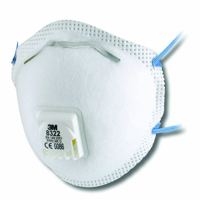 8322 - FFP2 Valved Particulate Respirator (Box of 10)