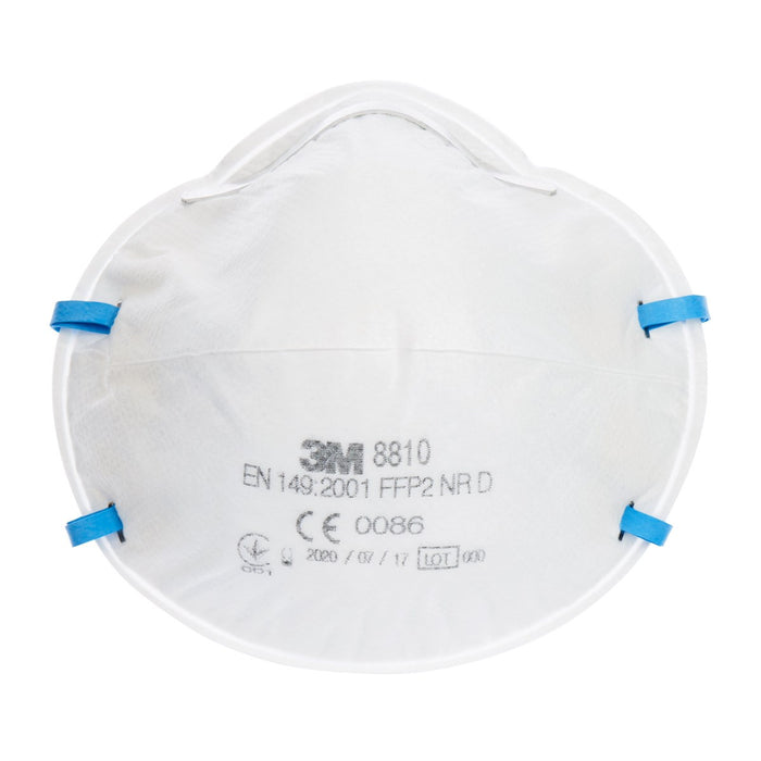 8810 - FFP2 Unvalved Particulate Respirator (Box of 10)
