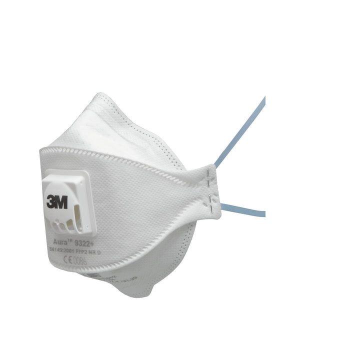 9322+ - FFP2 Valved Aura™ Particulate Respirator (Box of 10)