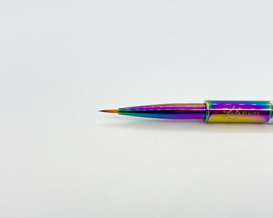 9MM Detailer Brush - Oil Slick Handle | Lula Beauty