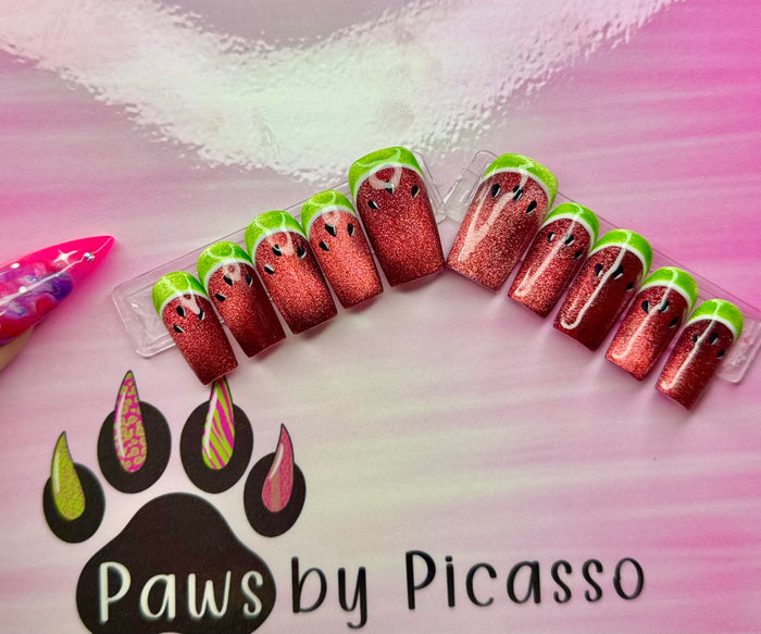 Watermelon Pops RTS - Paws By Picasso Watermelon Pops RTS