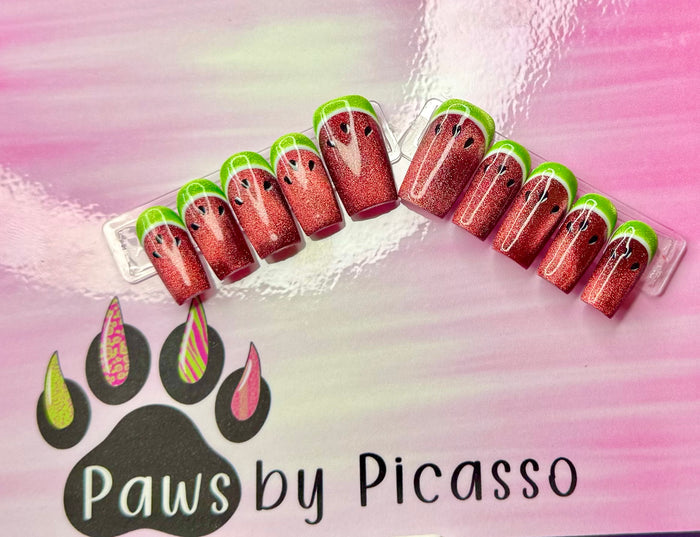 Watermelon Pops RTS - Paws By Picasso Watermelon Pops RTS