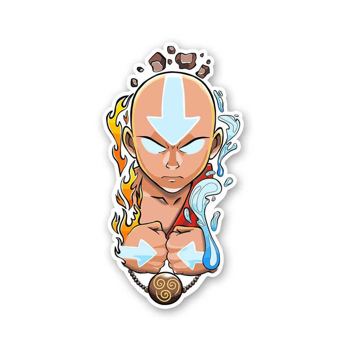 Aang The Airbender Sticker - Stickers | STICK IT UP