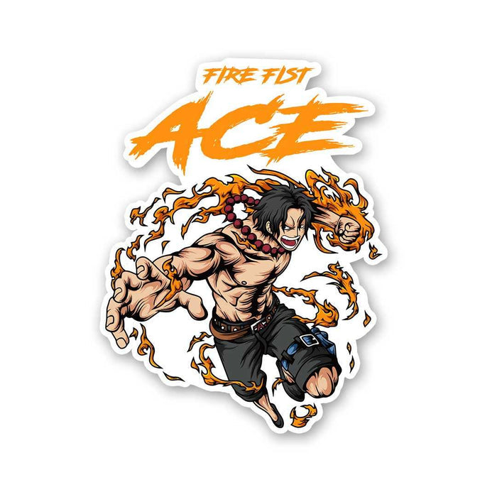 Ace Fire Fist Sticker - Stickers | STICK IT UP