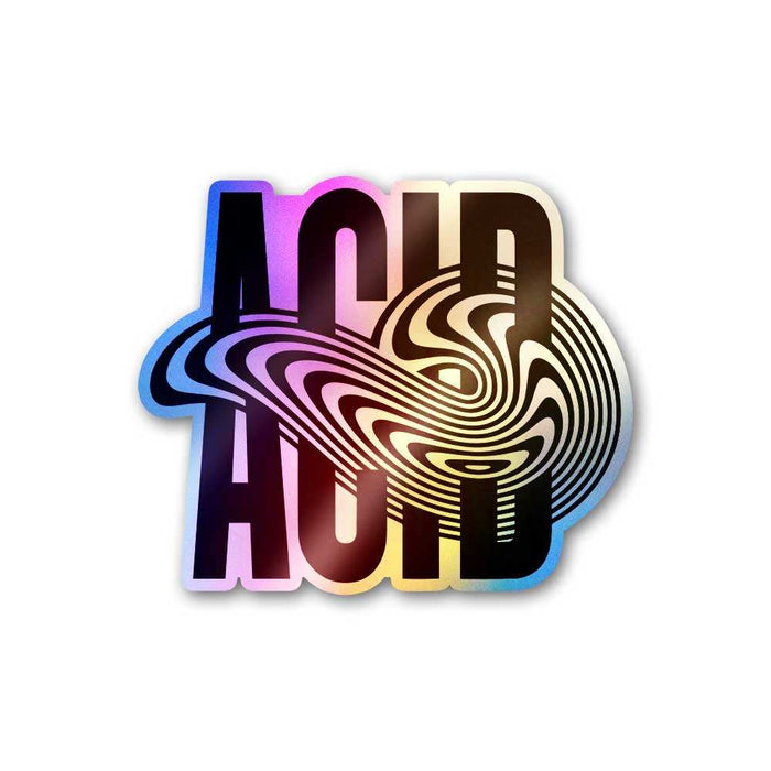 Acid Holographic Sticker - Holographic stickers | STICK IT UP