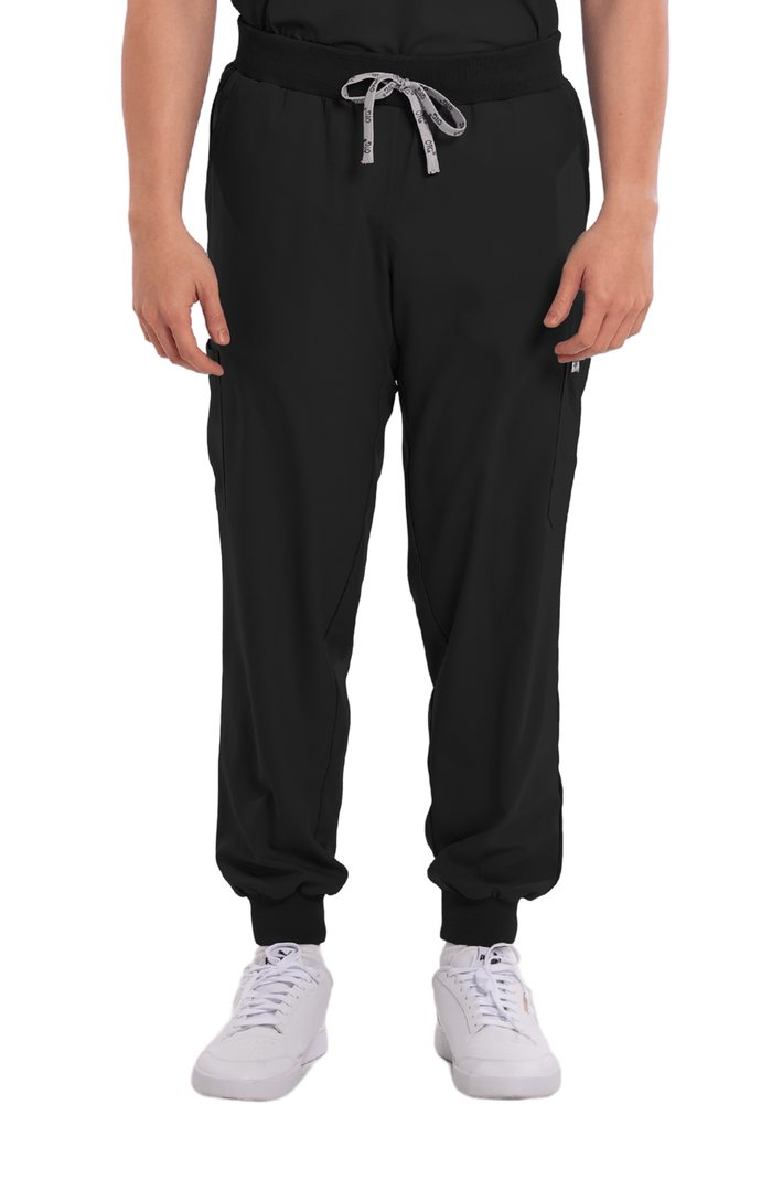 Airstretch® Knitted Jogger Men Scrub Pants