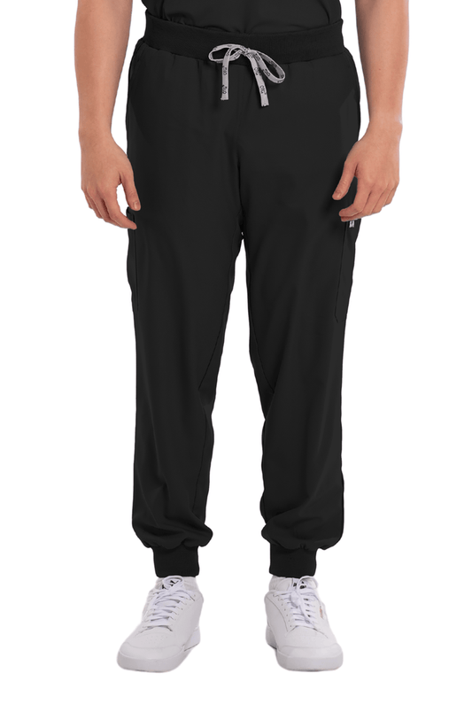 Airstretch® Knitted Jogger Men Scrub Pants
