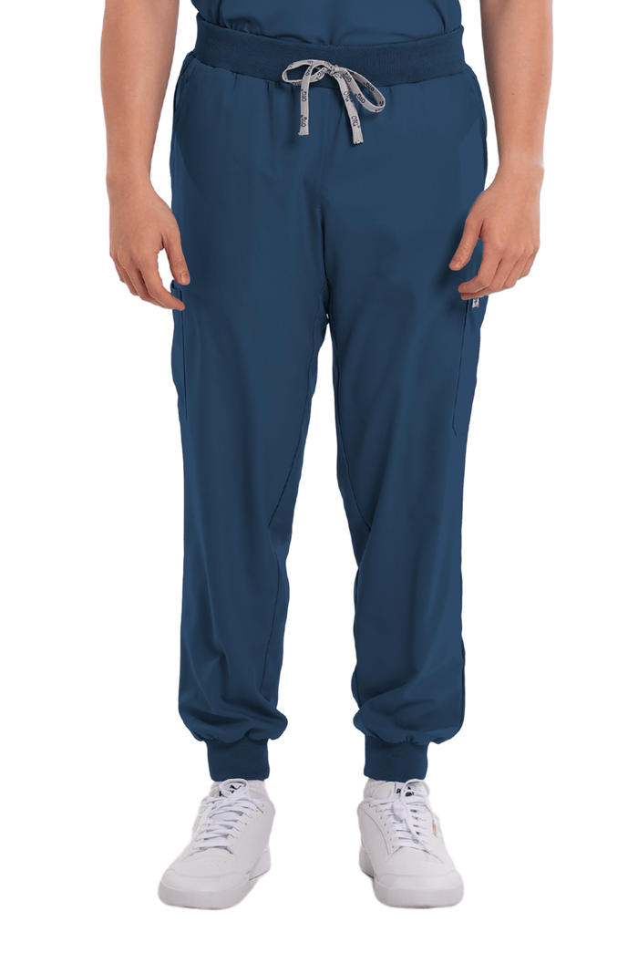 Airstretch® Knitted Jogger Men Scrub Pants