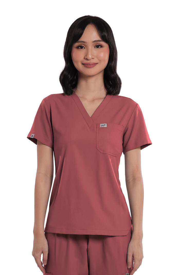 Airstretch® V-Neck Women Scrub Top