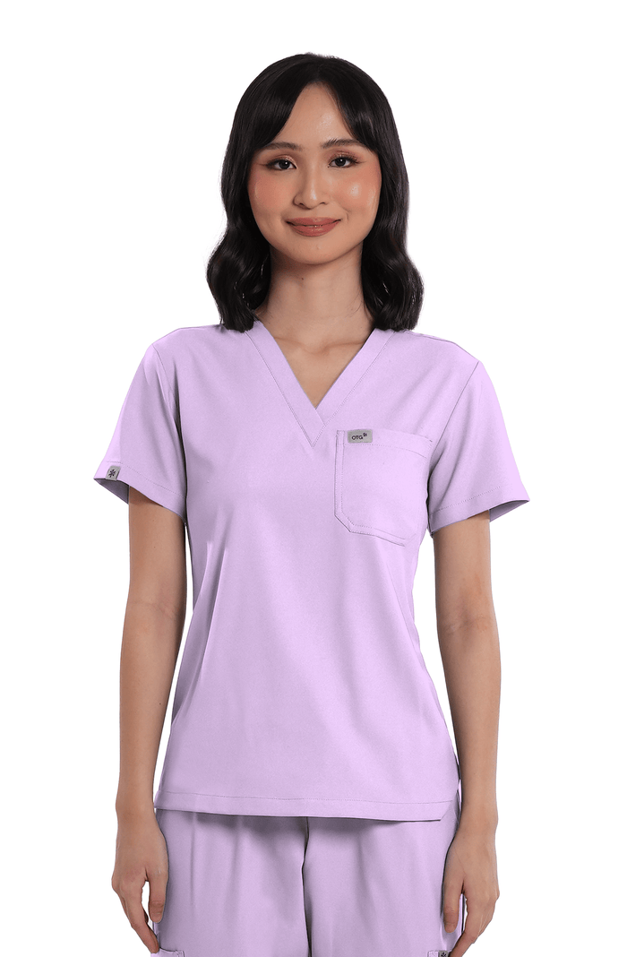 Airstretch® V-Neck Women Scrub Top