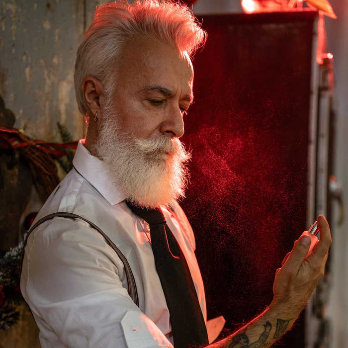 Captain Fawcett and Alessandro Manfredini