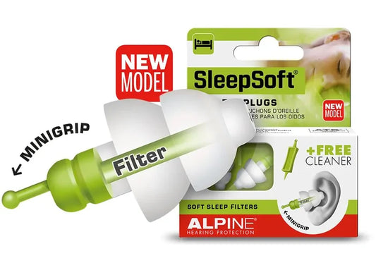 new mini grip for alpine sleepsoft earplugs