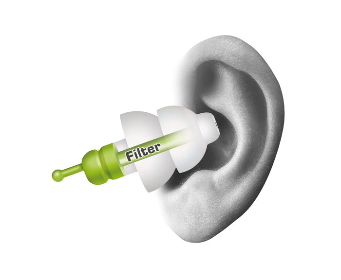 inserting alpine sleepsoft earplugs