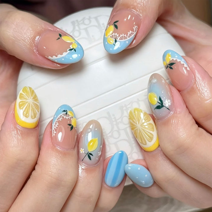 Amalfi Lemon | Short Almond | EASY PRESS™