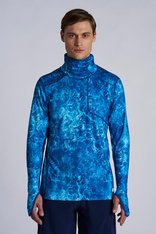 Color_Blue Water Print