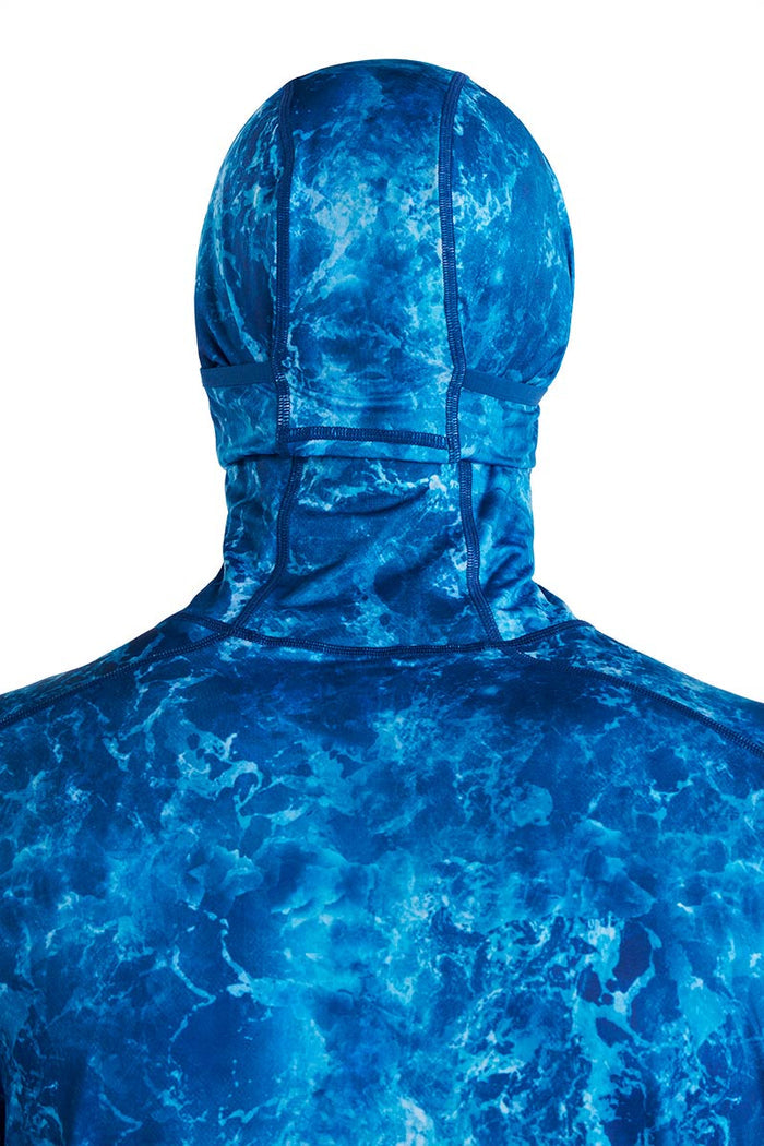 Color_Blue Water Print