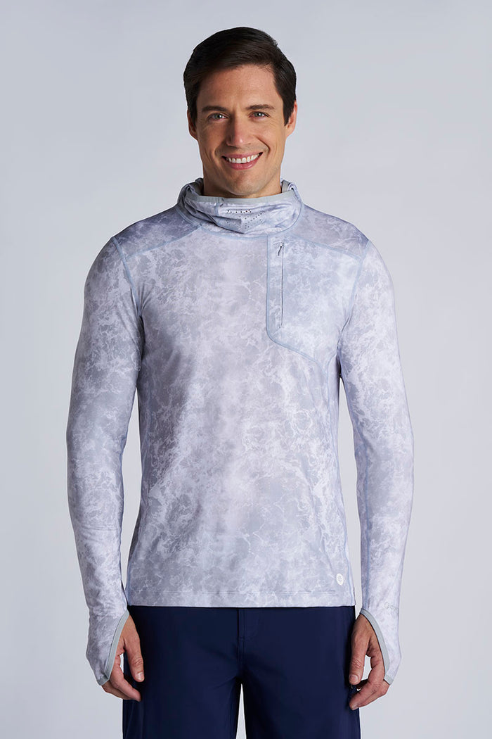 Color_Grey Water Print