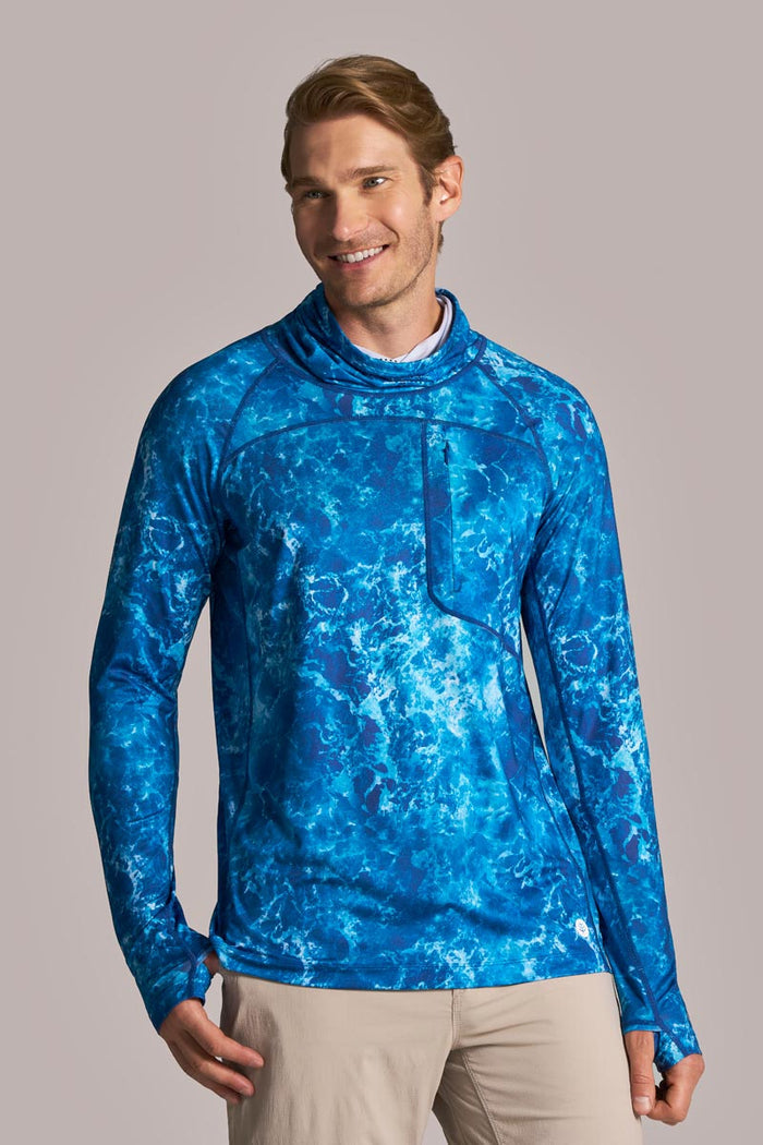 Color_Blue Water Print