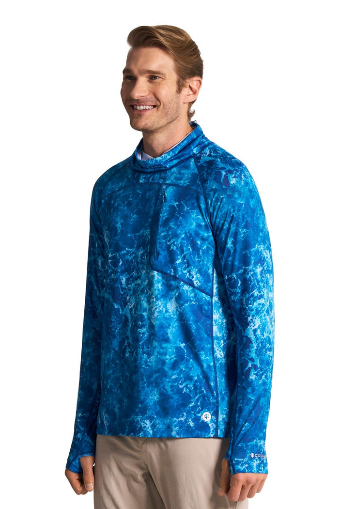 Color_Blue Water Print