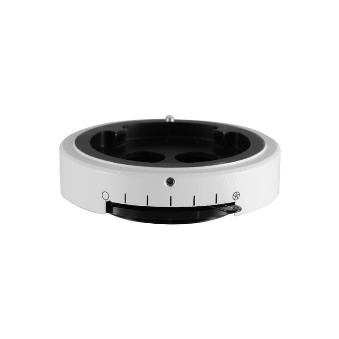Aperture Diaphragm for Microscope, SKU PZ04017111, three quarter front view